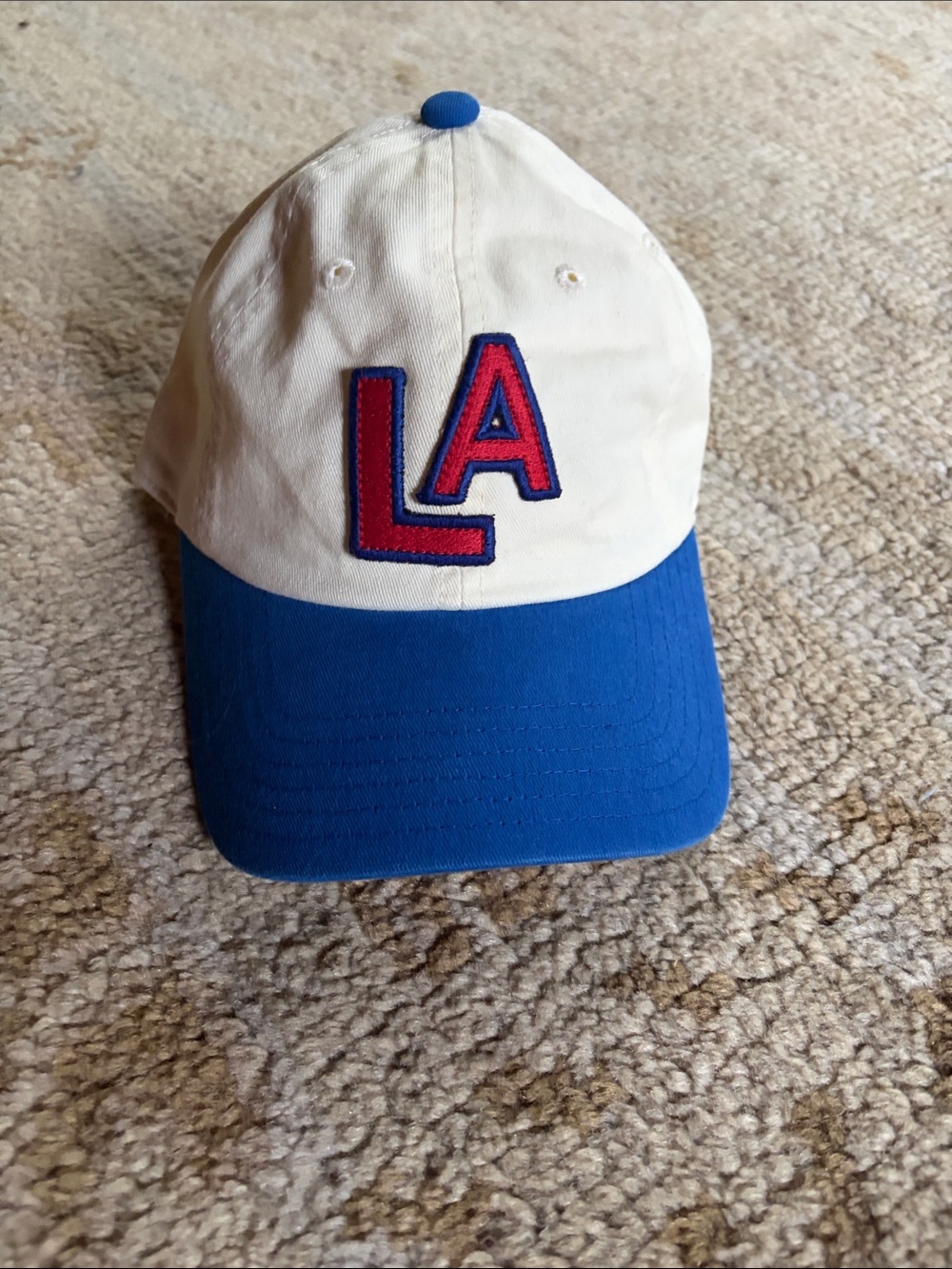 America Needle Archive Los Angelas Angels Dad Hat strap back hat